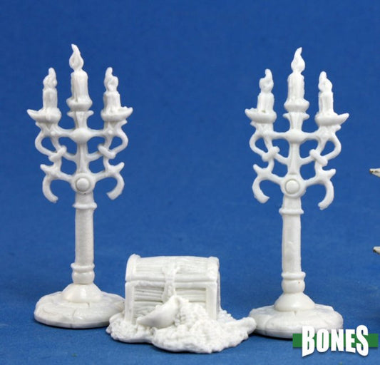 RPR 77138: Treasure Pile And Candelabra - Bones