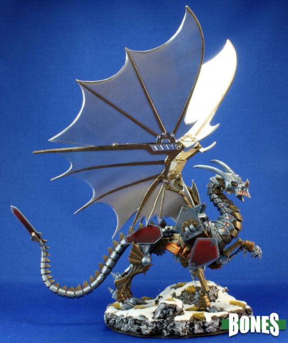 RPR 77177: Wyrmgear Clockwork Dragon - Bones