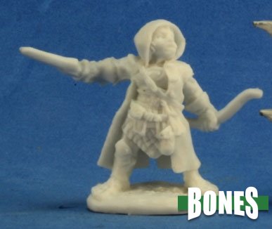 RPR 77218: Woody Stumpwimple, Halfling Ranger - Bones