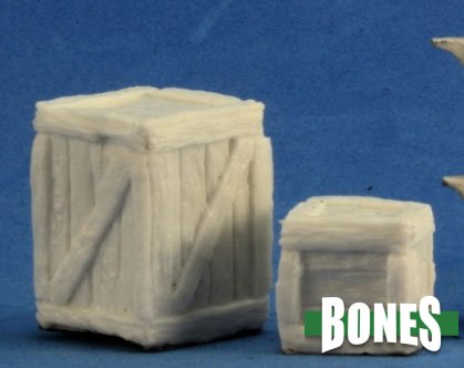 RPR 77248: Crates, Large and Small (2 Figures) - Bones