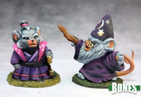 RPR 77288: Mousling Sorcerer and Samurai - Bones