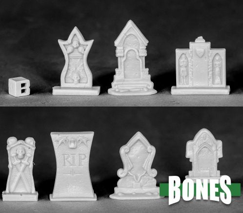 RPR 77534: Tombstones (10 Figures) - Bones
