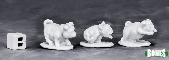 RPR 77573: War Pugs (3 Figures)  - Bones