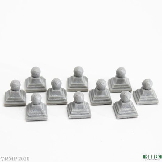 RPR 77734: Graveyard Finial: Orbs (10 Figures) - Bones