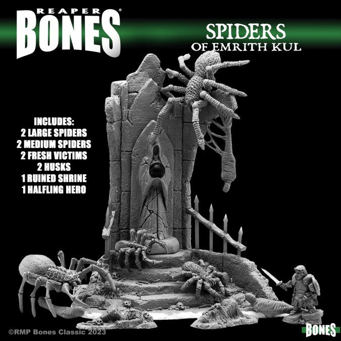 RPR 77766: The Spiders of Emrith Kul - Bones