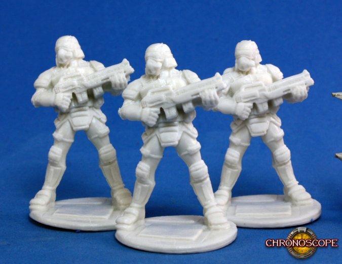 RPR 80012: Nova Corp: Soldier (3 Figures) - Chronoscope Bones