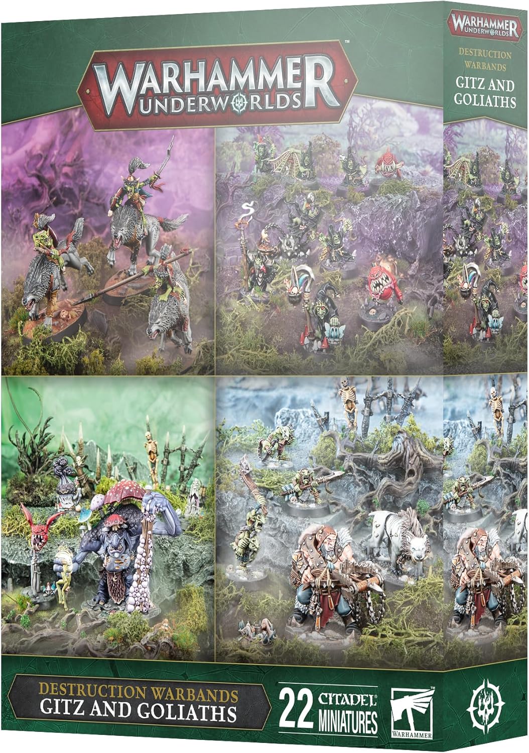 Warhammer Underworlds: Destruction Warbands- Gitz and Goliaths