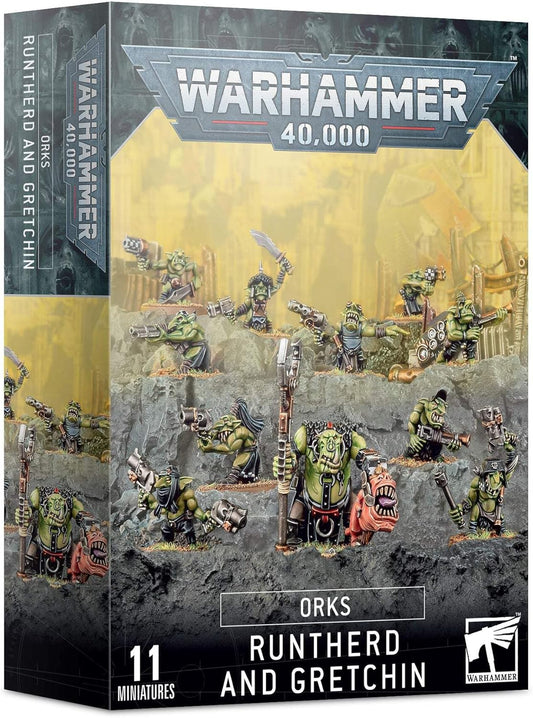 Warhammer 40K: Orks - Runther And Gretchin
