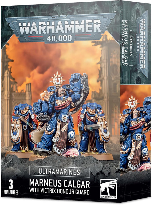 Ultramarines Marneus Calgar with Victrix Honour Guard Warhammer 40
