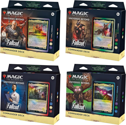 Magic The Gathering: Universes Beyond Fallout - Commander Decks