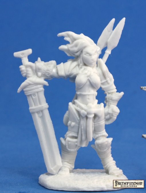 RPR 89005: Amiri, Iconic Barbarian - Pathfinder Bones