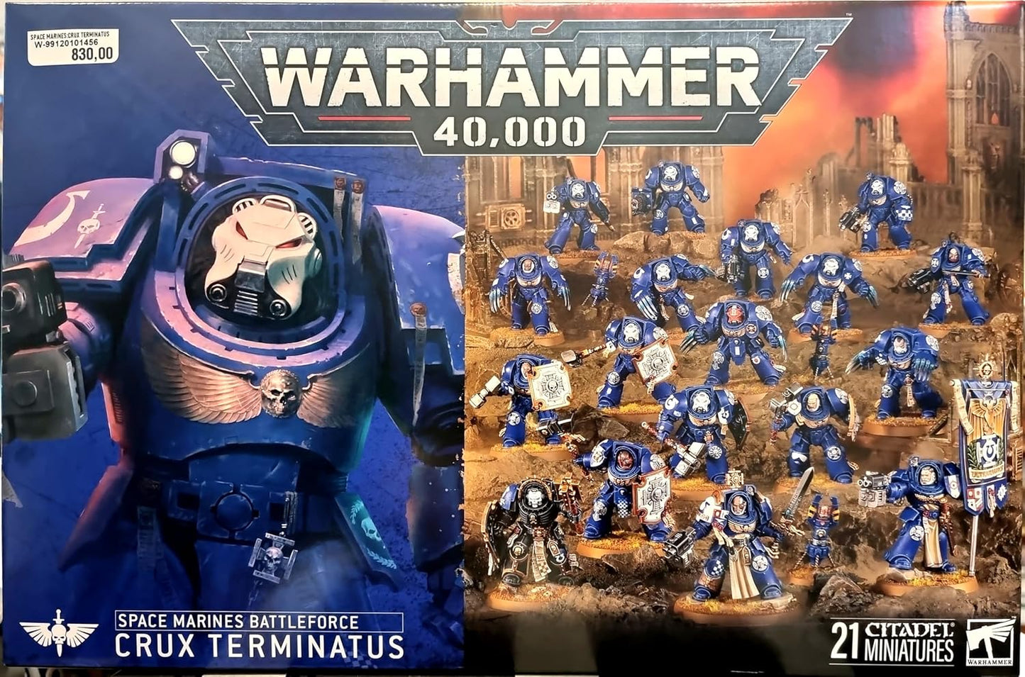 Warhammer 40K: Space Marines Battleforce: Crux Terminatus