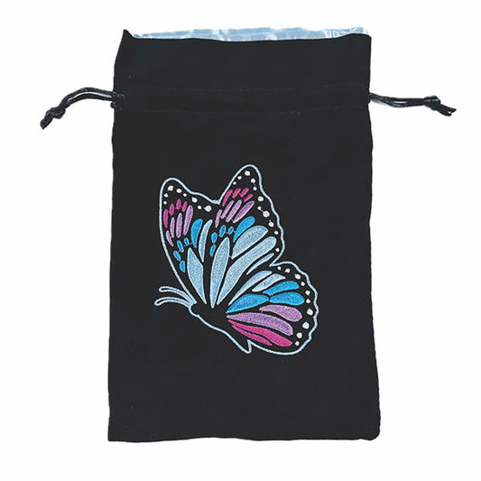 Black Oak: Dice Bag - Morpho Butterfly