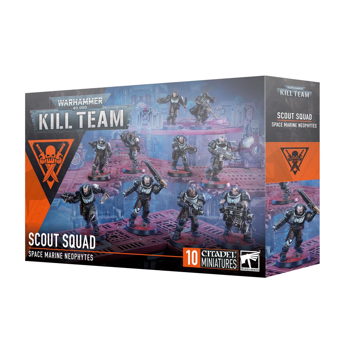 Warhammer 40K: Kill Team - Scout Squad - Space Marine Neophytes
