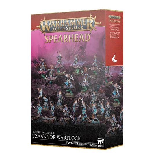 Warhammer Age of Sigmar: Spearhead - Disciples of Tzeentch, Tzaangor Warflock
