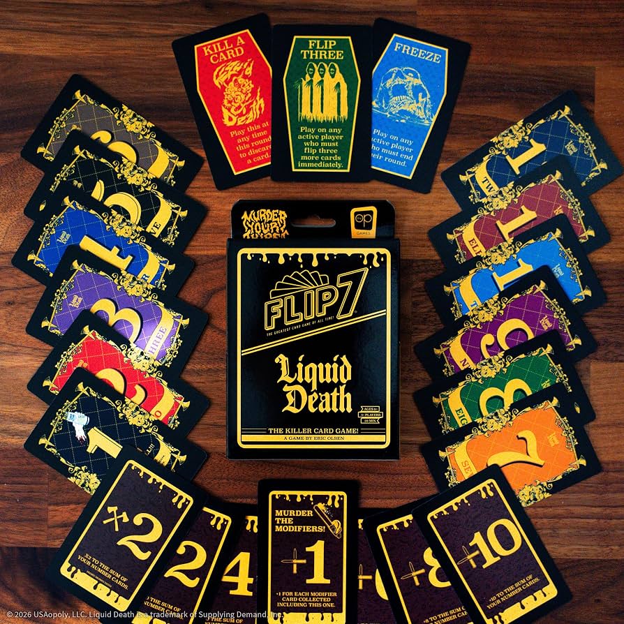 Flip 7: Liquid Death Edition - Board Game