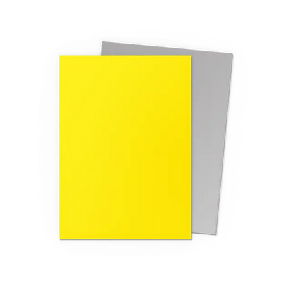Dragon Shield Sleeves: Standard DUAL Matte- Yellow & Silver