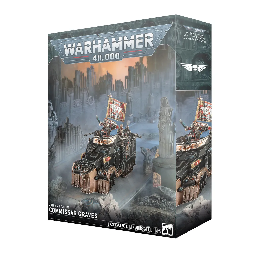 Warhammer 40K: Astra Militarum - Commisar Graves