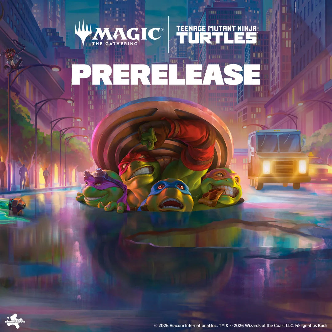 Saturday 6pm: TNMT Prerelease