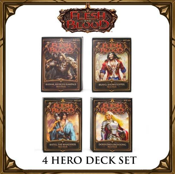 Flesh & Blood: Welcome to Rathe Hero Deck Bundle