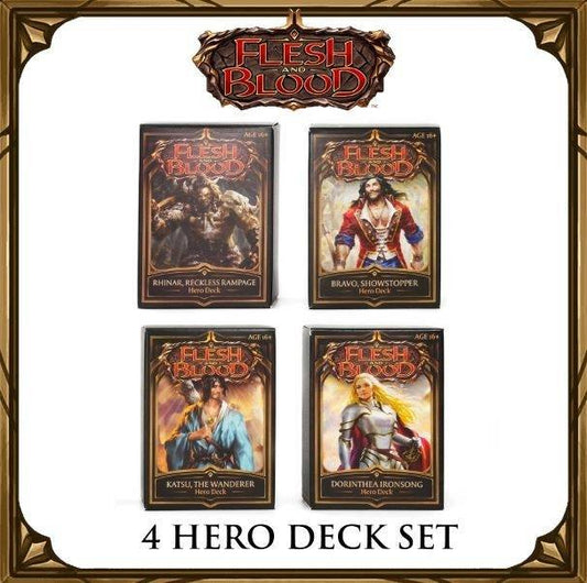 Flesh & Blood: Welcome to Rathe Hero Deck Bundle