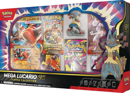 Pokémon TCG: Mega Lucario Ex Figure Collection