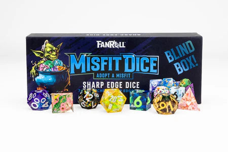 FanRoll: Misfit Dice- Sharp Edge Dice Set (7)