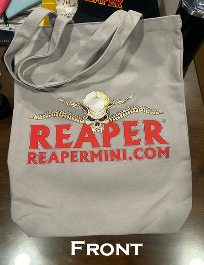 RPR 01755: Gray Canvas Bag