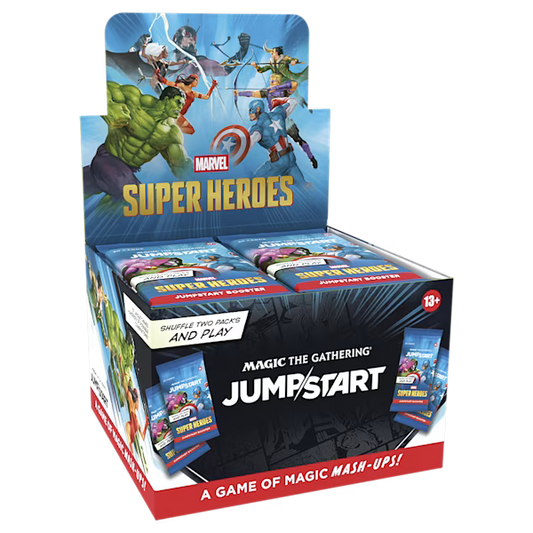 Magic The Gathering: Universes Beyond Marvel Super Heroes - Jumpstart Booster Box