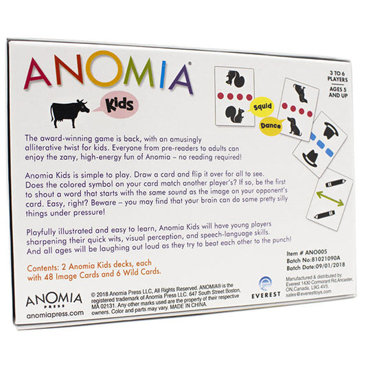 Anomia: Kids Board Game