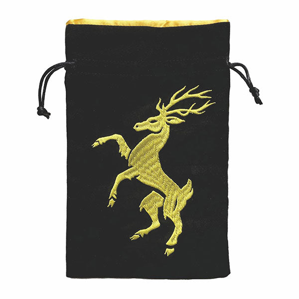 Black Oak: Dice Bag - Heraldry Stag