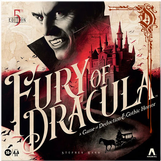 Fury of Dracula: 5th Edition Board Game