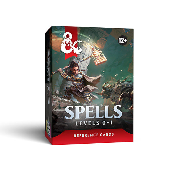 Dungeons & Dragons 5e: Spell Reference Cards - Level 0-1