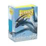 Dragon Shield Sleeves: Standard DUAL Matte- Sky Blue & Silver