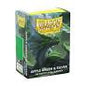 Dragon Shield Sleeves: Standard DUAL Matte- Apple Green & Silver