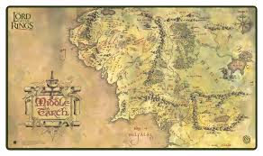 Playmat: Lord of the Rings- Places of Middle Earth