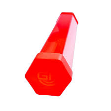 Hex tube: Playmat Tube - Red