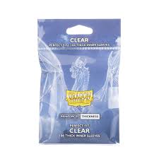 Dragon Shield: Perfect Fit - Clear Thick Inner Sleeves (100)