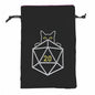 Black Oak: Dice Bag - Cat d20