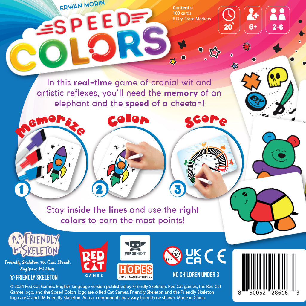 Speed Colors - Board Game