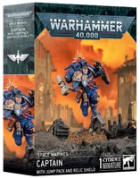 Warhammer 40K: Captain with Jump Pack and Relic Shield
