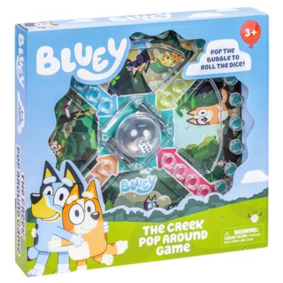 Bluey: The Creek Pop Around Game Board Game