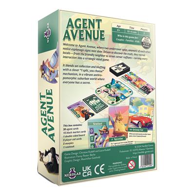 Agent Avenue - Board Game