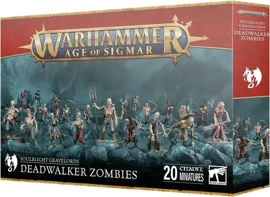 Warhammer Age Of Sigmar: Soulblight Gravelords - Deadwalker Zombies