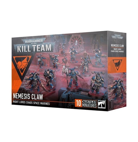 Warhammer 40K: Kill Team - Nemesis Claw - Nightlords Chaos Space Marines