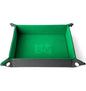 Fanroll: Fold Up Velvet Dice Tray - Green