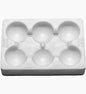 Silicone Dry Palette: Small White