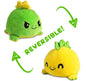 Teeturtle Reversible Plushies: Orange / Blue