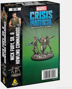 Marvel Crisis Protocol: Nick Fury SR. & Howling Commandos