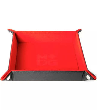Fanroll: Fold Up Velvet Dice Tray - Red